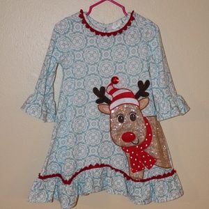 Super cute reindeer dress!